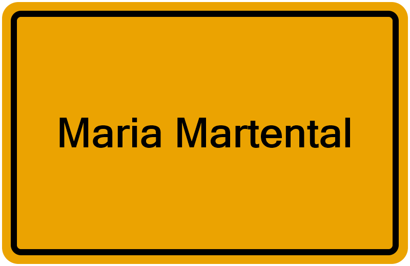 Handelsregisterauszug Maria Martental